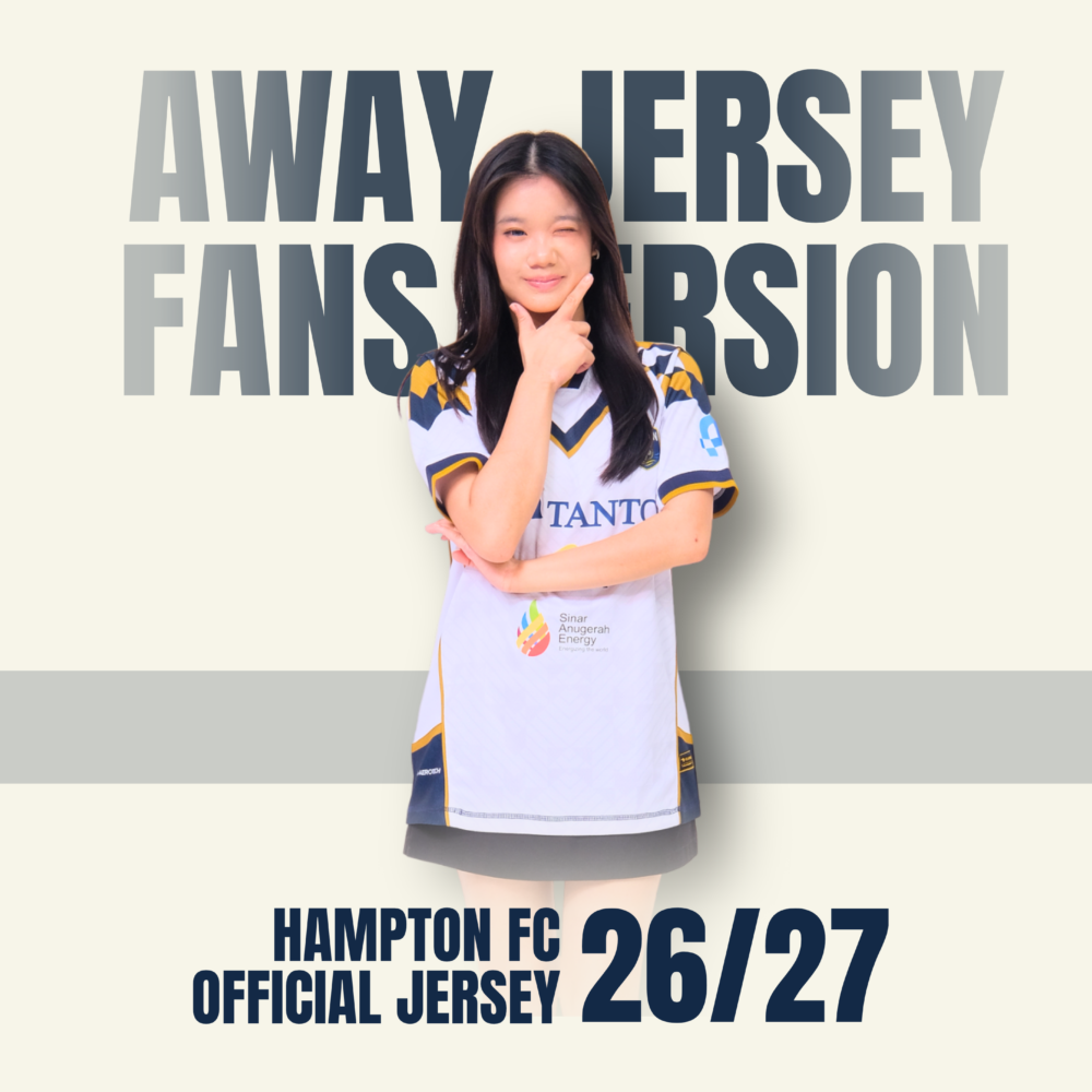 Hampton FC Away Jersey 26/27 – Fans Version