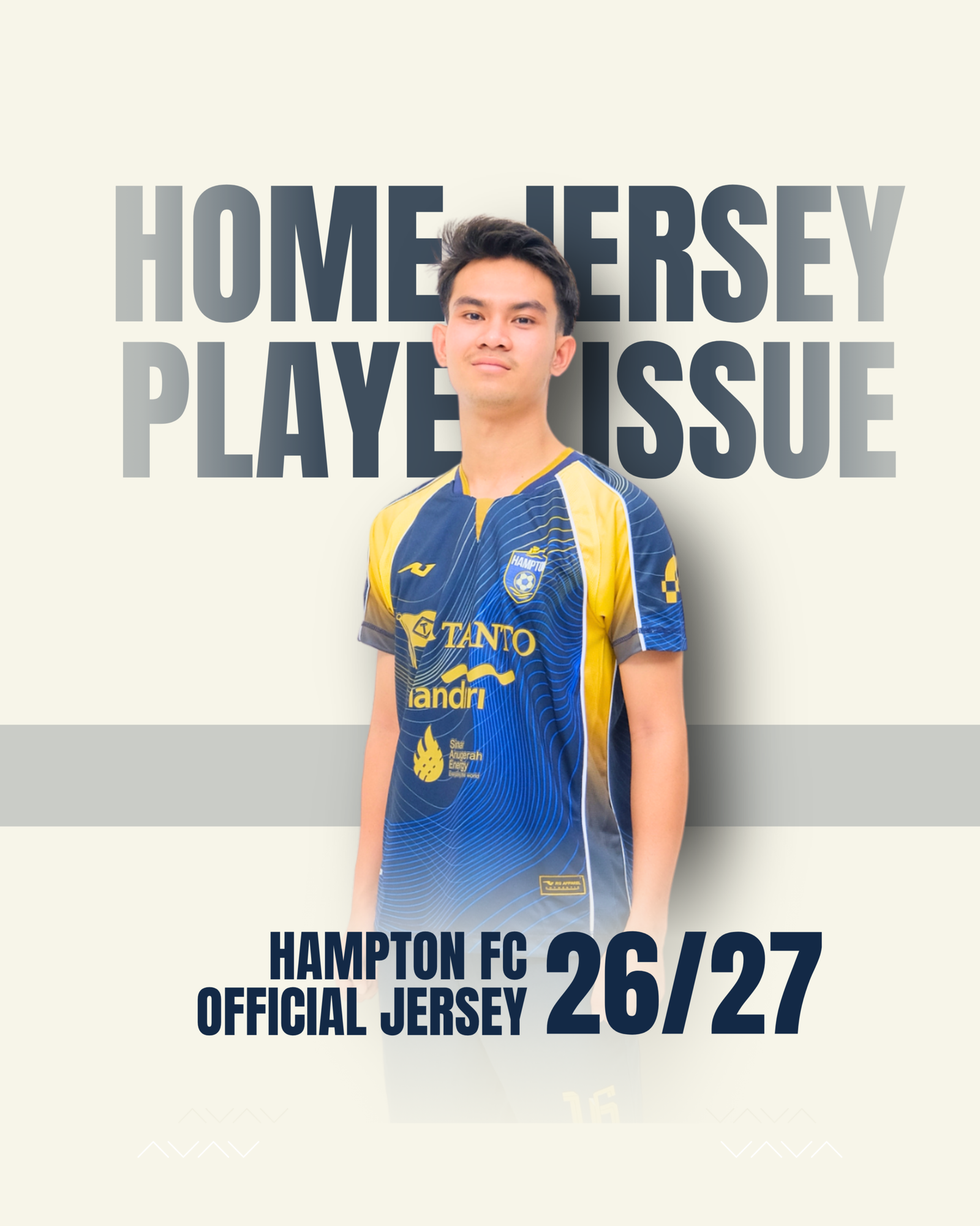 Hampton FC Home Jersey 26/27 - Player Issue