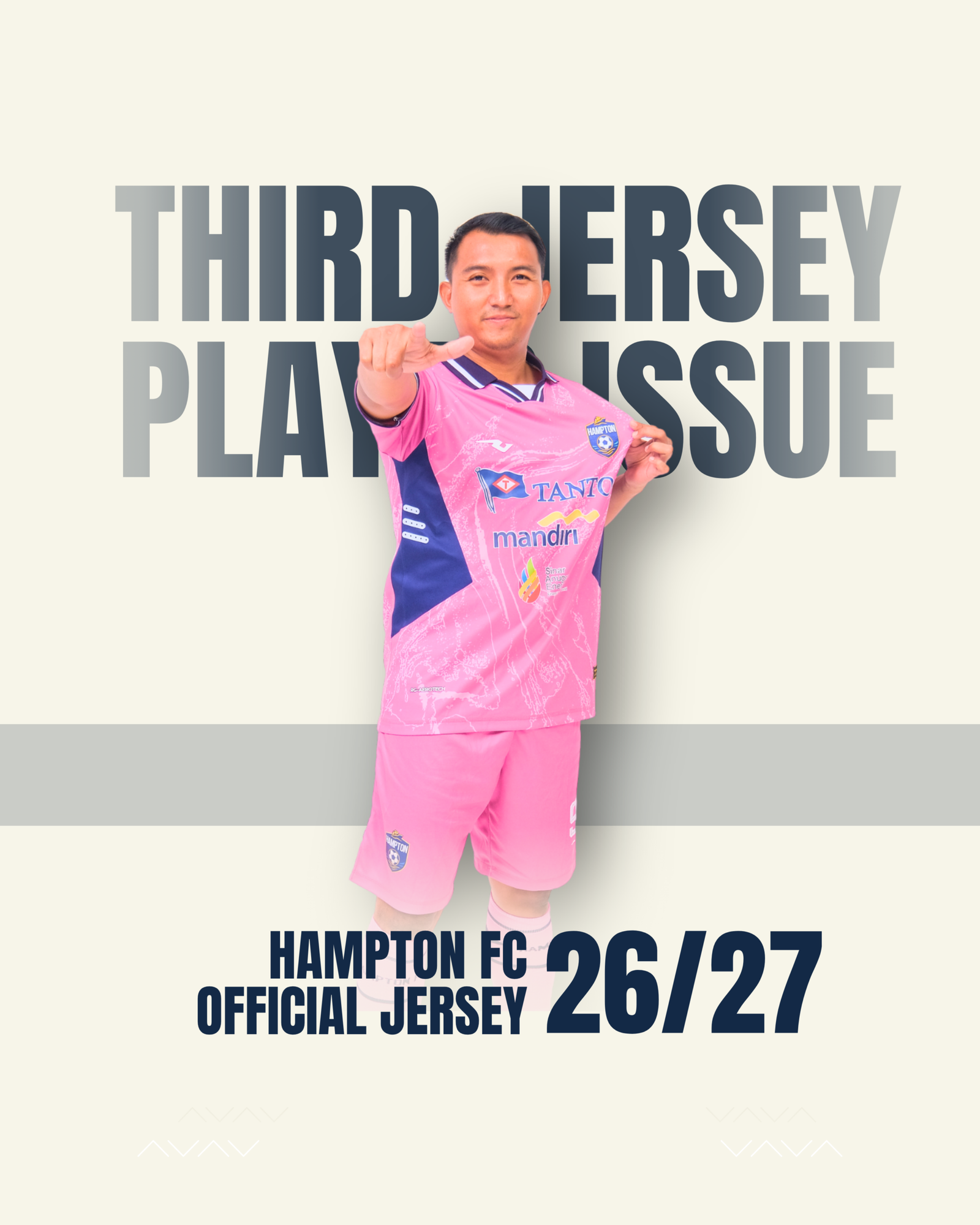 Hampton FC Third Jersey 26/27 - Player Issue