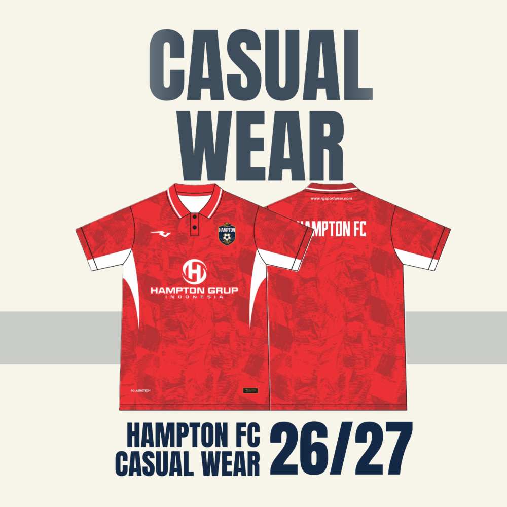 Hampton FC Red Casual Wear 26/27