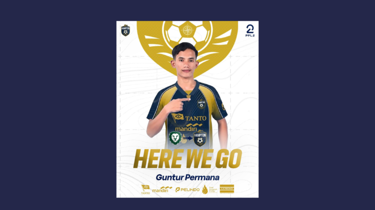 Guntur Permana Resmi Merapat ke Hampton FC, Siap Bimbing Pemain Muda